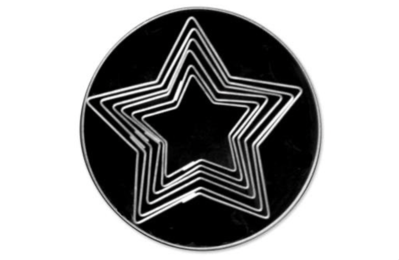 Loyal Set of 6 Star Cutters T/P
