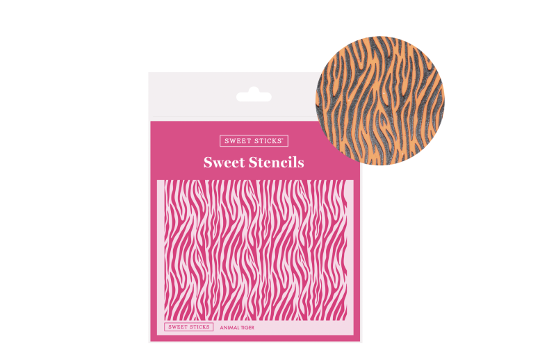Animal Tiger Stencil by Sweet Sticks