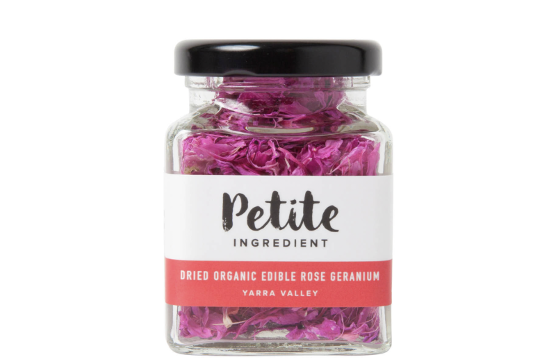Dried Organic Edible Rose Geranium by Petite Ingredient - Image 2