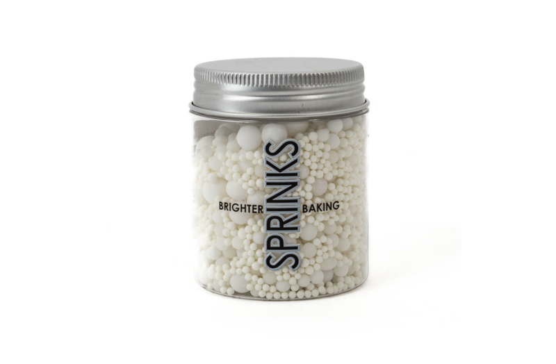Sprinks Bubble Bubble White Sprinkles (65g)