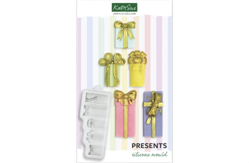 Presents Silicone Mould by Katy Sue