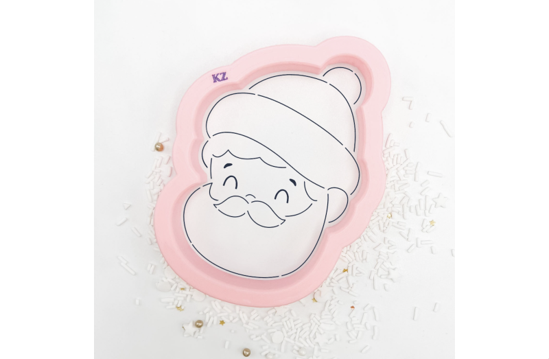 Santa Claus 2021 Cutter with Stencil by Killer Zebras