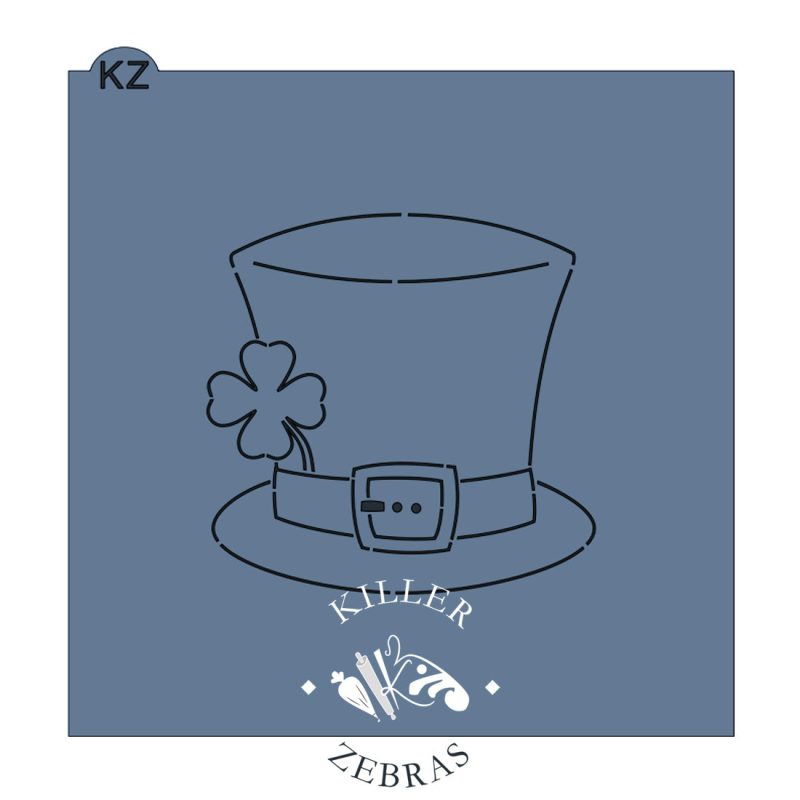 Leprechaun Hat Cutter with Stencil by Killer Zebras - Image 2