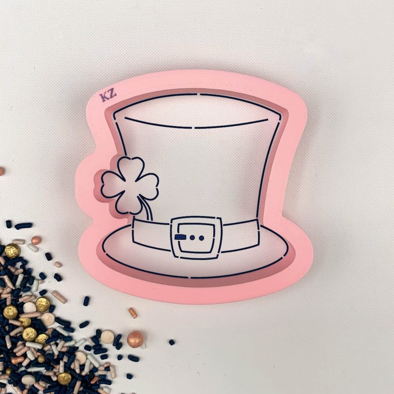 Leprechaun Hat Cutter with Stencil by Killer Zebras