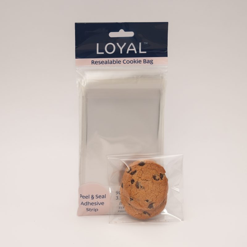 Loyal Resealable Cookie Bags 100 pk - Image 4