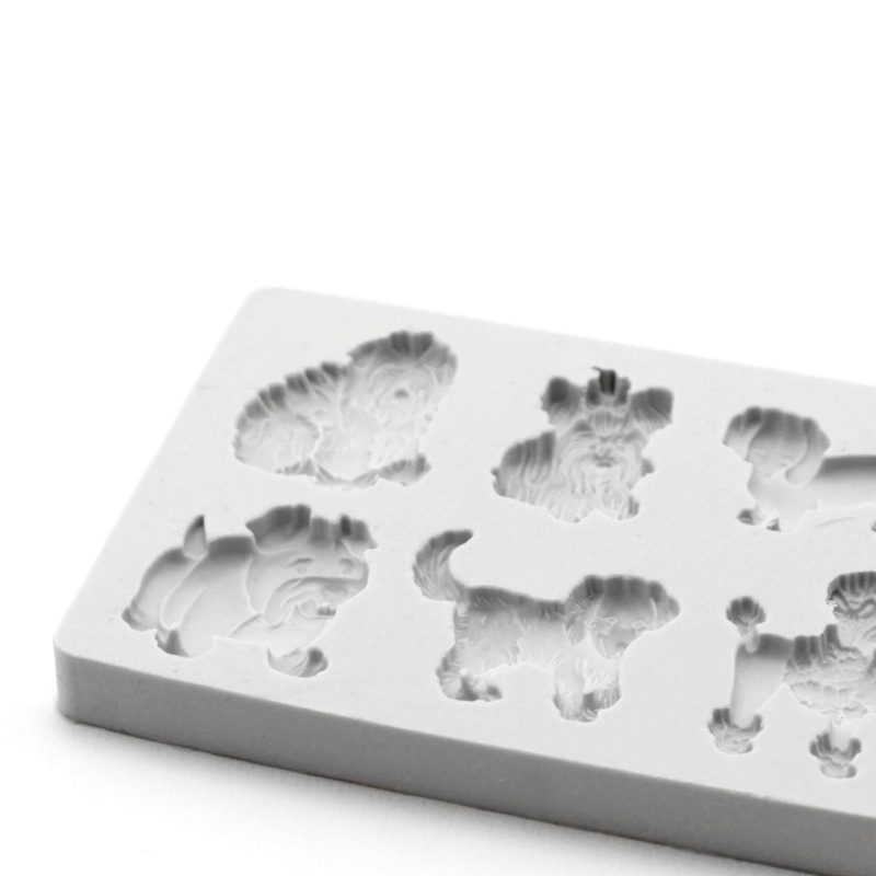 Miniature Dogs 2 Silicone Mould by Katy Sue - Image 2