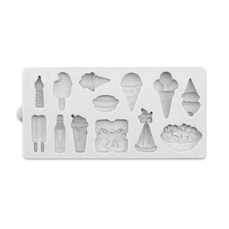Miniature Party Time Silicone Mould by Katy Sue - Image 2