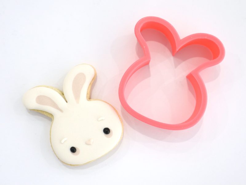 Miss Biscuit Small Rabbit Face Cookie Cutter