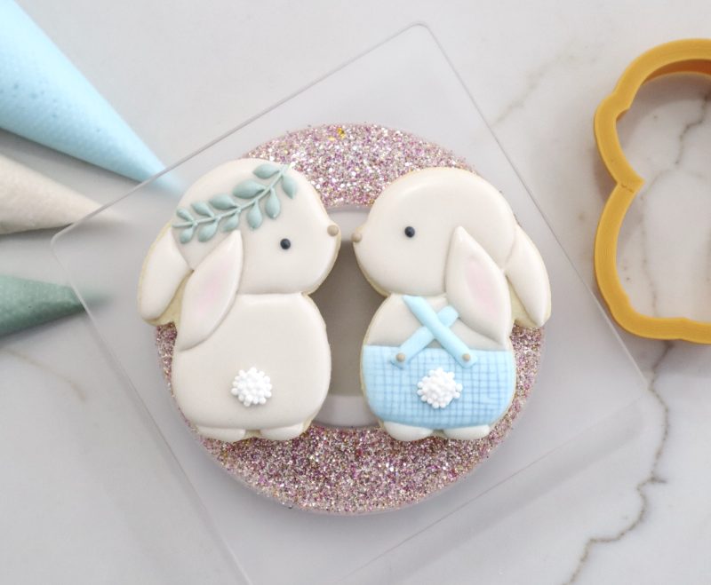 Boy and Girl Bunny Cutters by Sarah Maddison