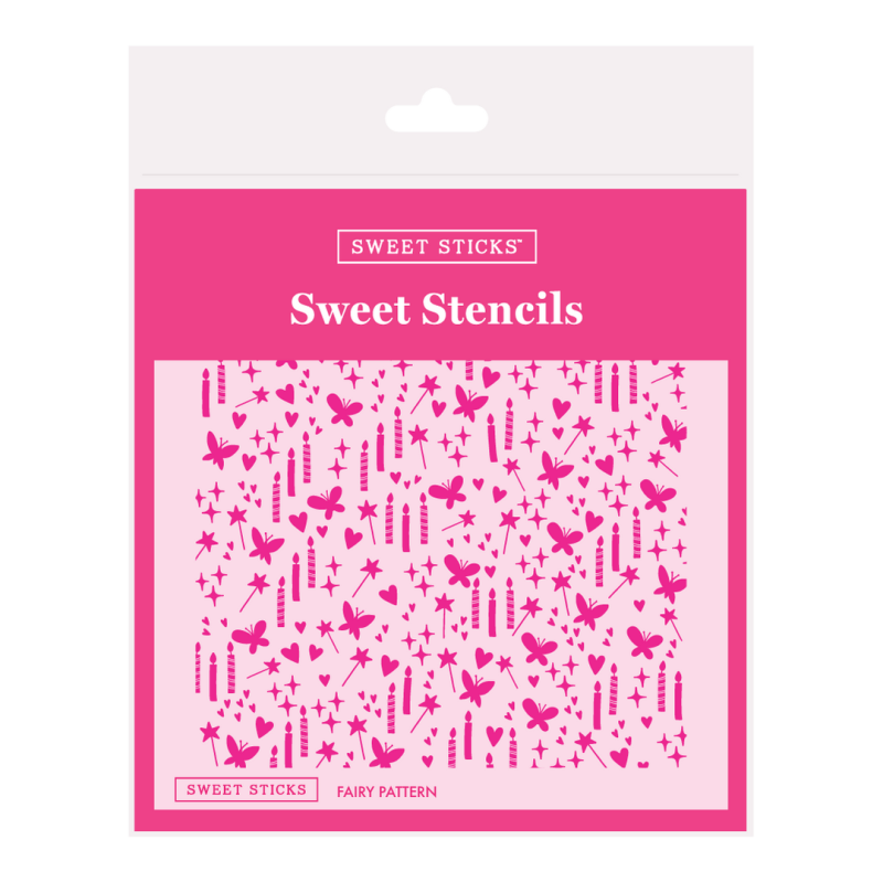Fairy Pattern Stencil by Sweet Sticks