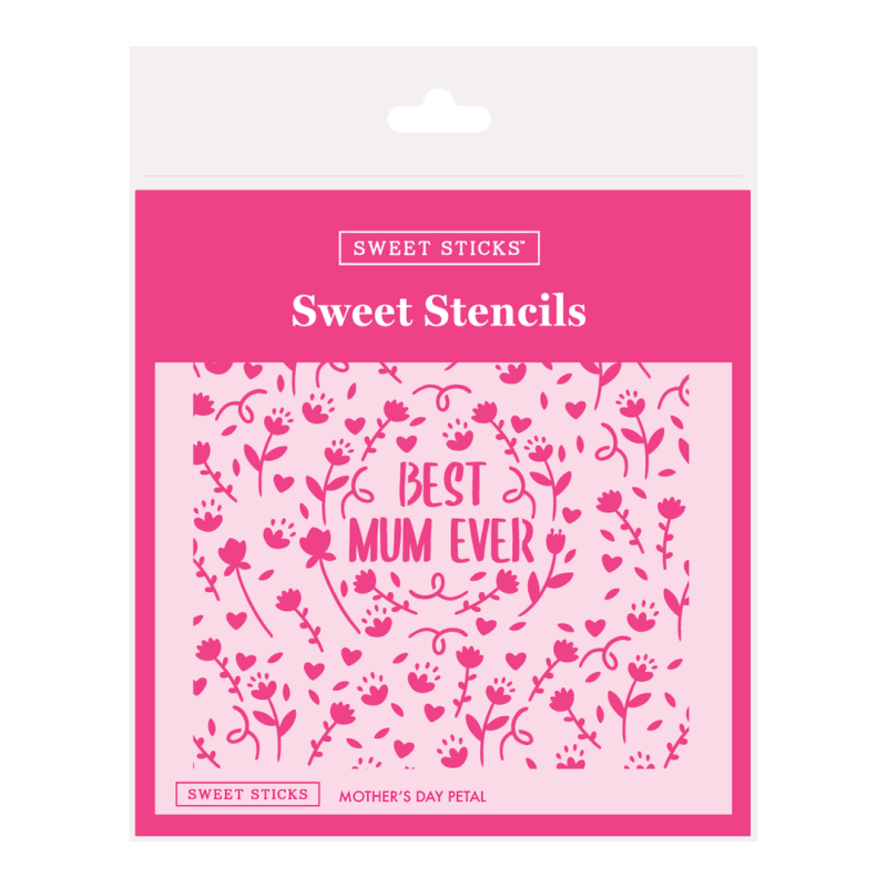 Mother's Day Petal Stencil by Sweet Sticks