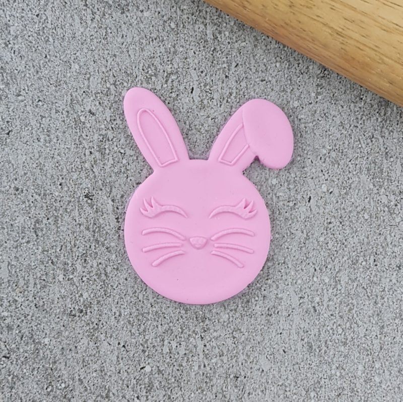Small Easter Bunny Debosser and Cutter Set - Image 2