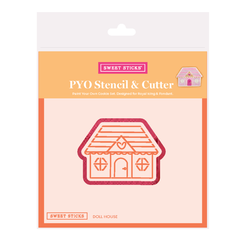 Dollhouse PYO Stencil and Cutter by Sweet Sticks