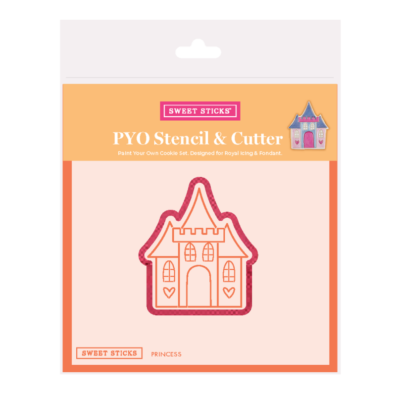 Princess PYO Stencil and Cutter by Sweet Sticks