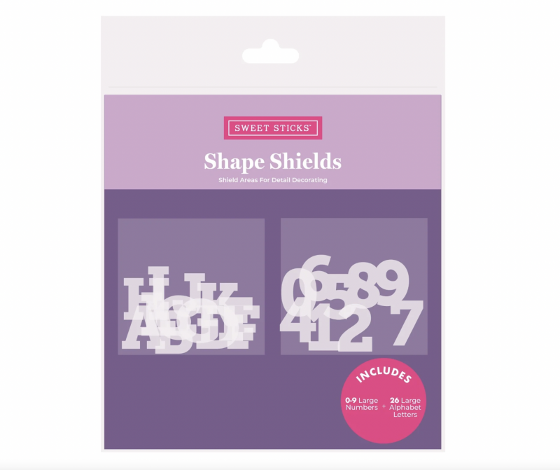 Shape Shields - Letters & Numbers