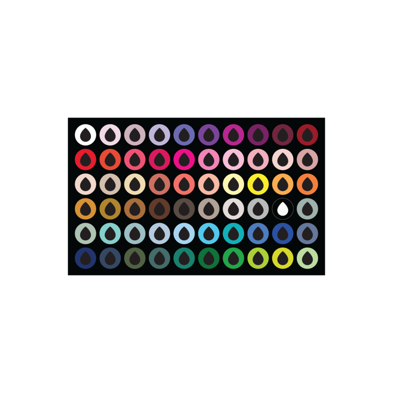 Colour Mill Aqua Blend SWATCH SPOTS (20ml Bottles)
