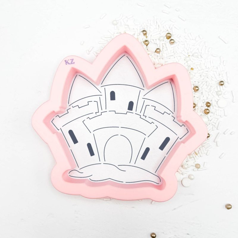 Sandcastle Cutter with Stencil by Killer Zebras