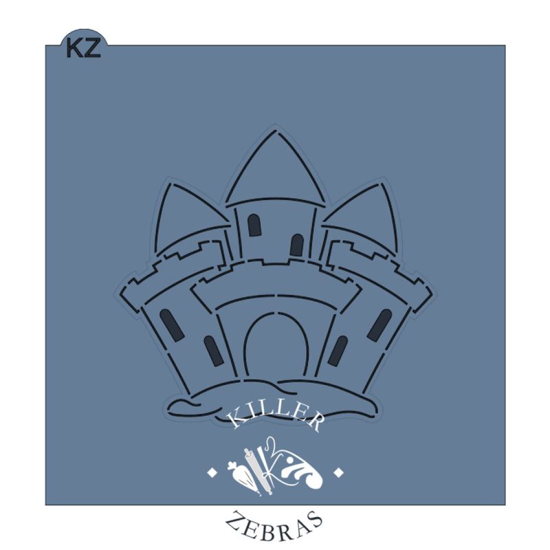 Sandcastle Cutter with Stencil by Killer Zebras - Image 2