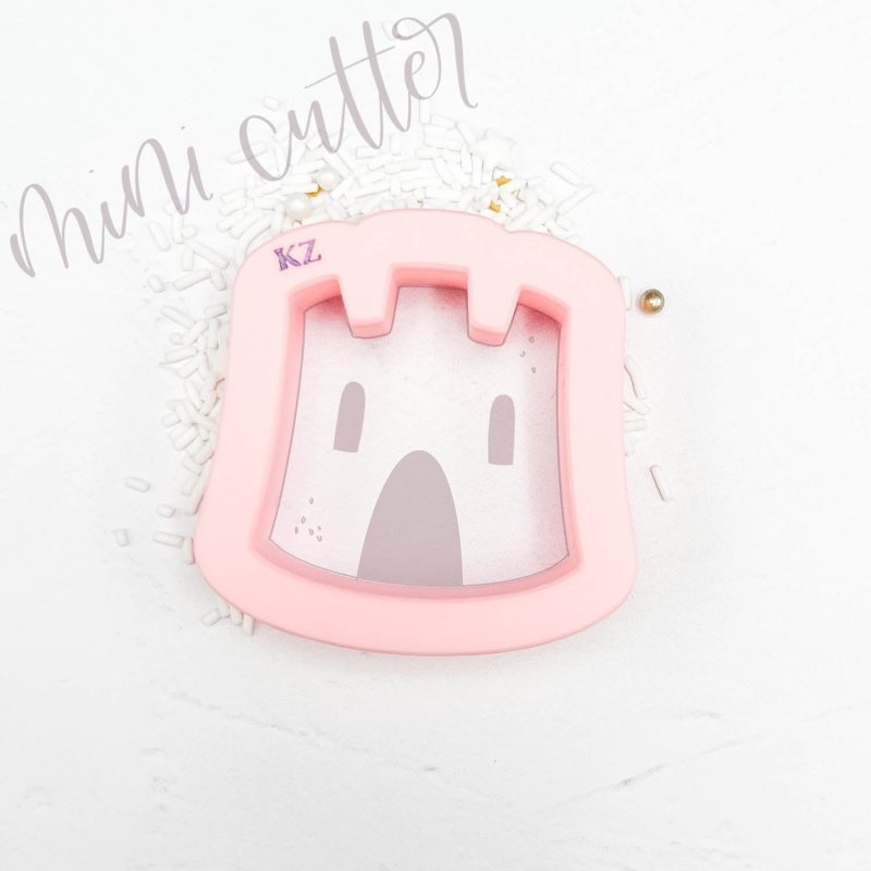 Sandcastle Mini Cookie Cutter by Killer Zebras (CUTTER ONLY)