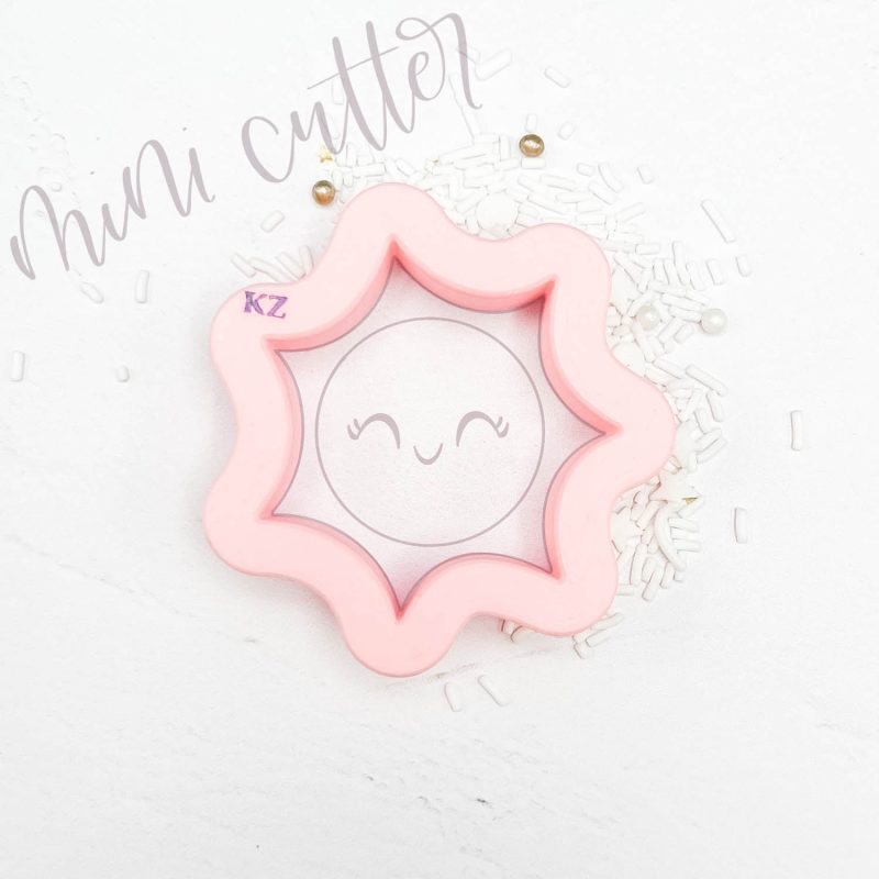 Sun Mini Cookie Cutter by Killer Zebras (CUTTER ONLY)