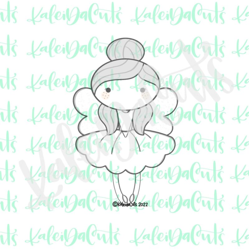 Daisy Fairy Standard Cookie Cutter by Kaleidacuts - Image 2