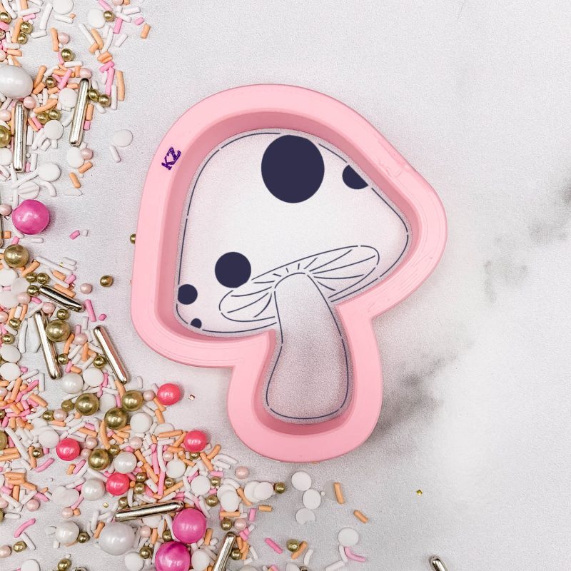 Mushroom Cookie Cutter by Killer Zebras (CUTTER ONLY)