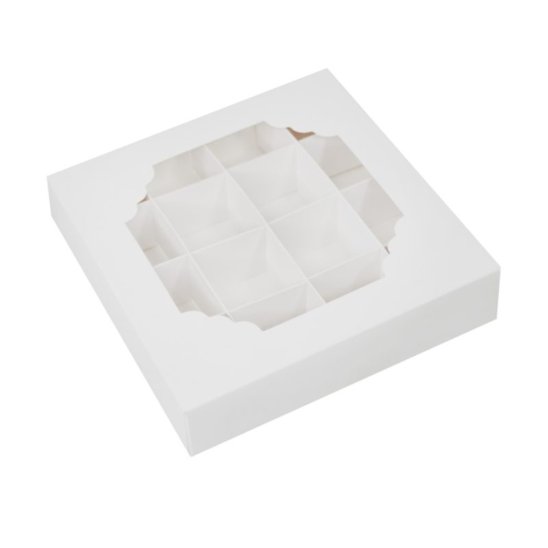 Window Treat Box and Insert - 16 Cavities Box (Pack of 5)