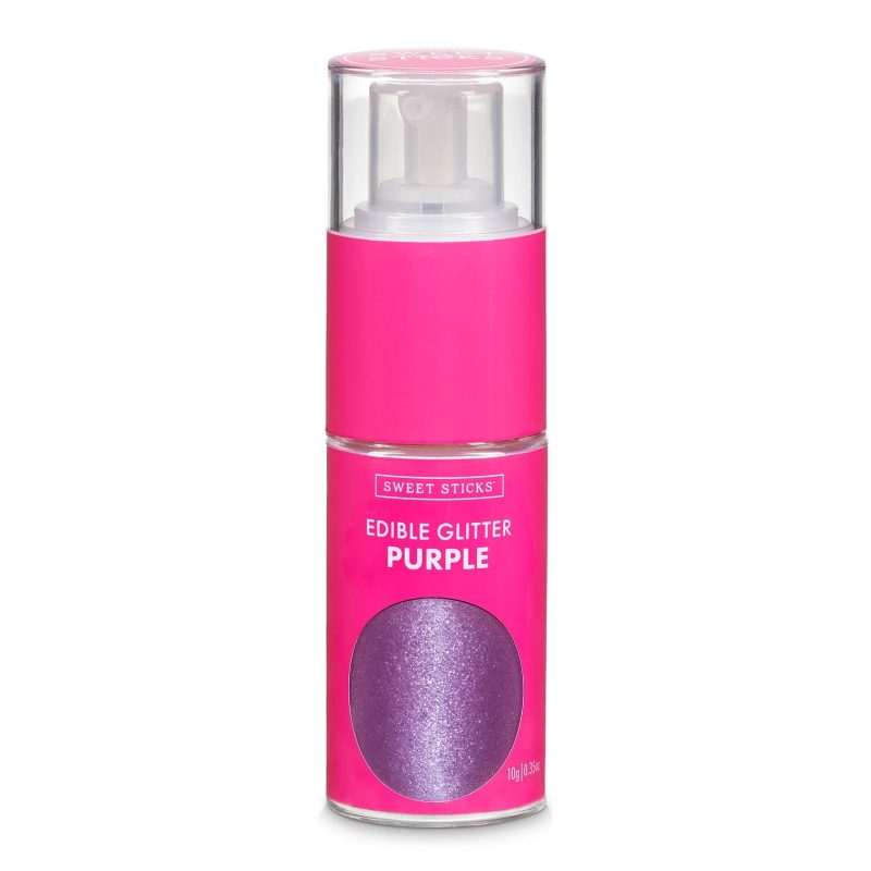 Purple Glitter Pump by Sweet Sticks