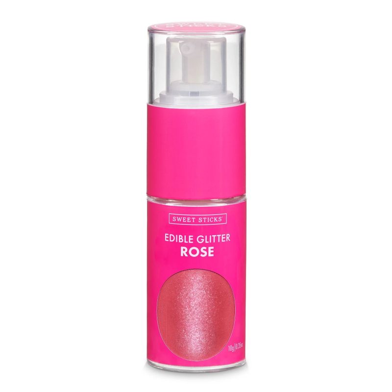Rose Glitter Pump by Sweet Sticks