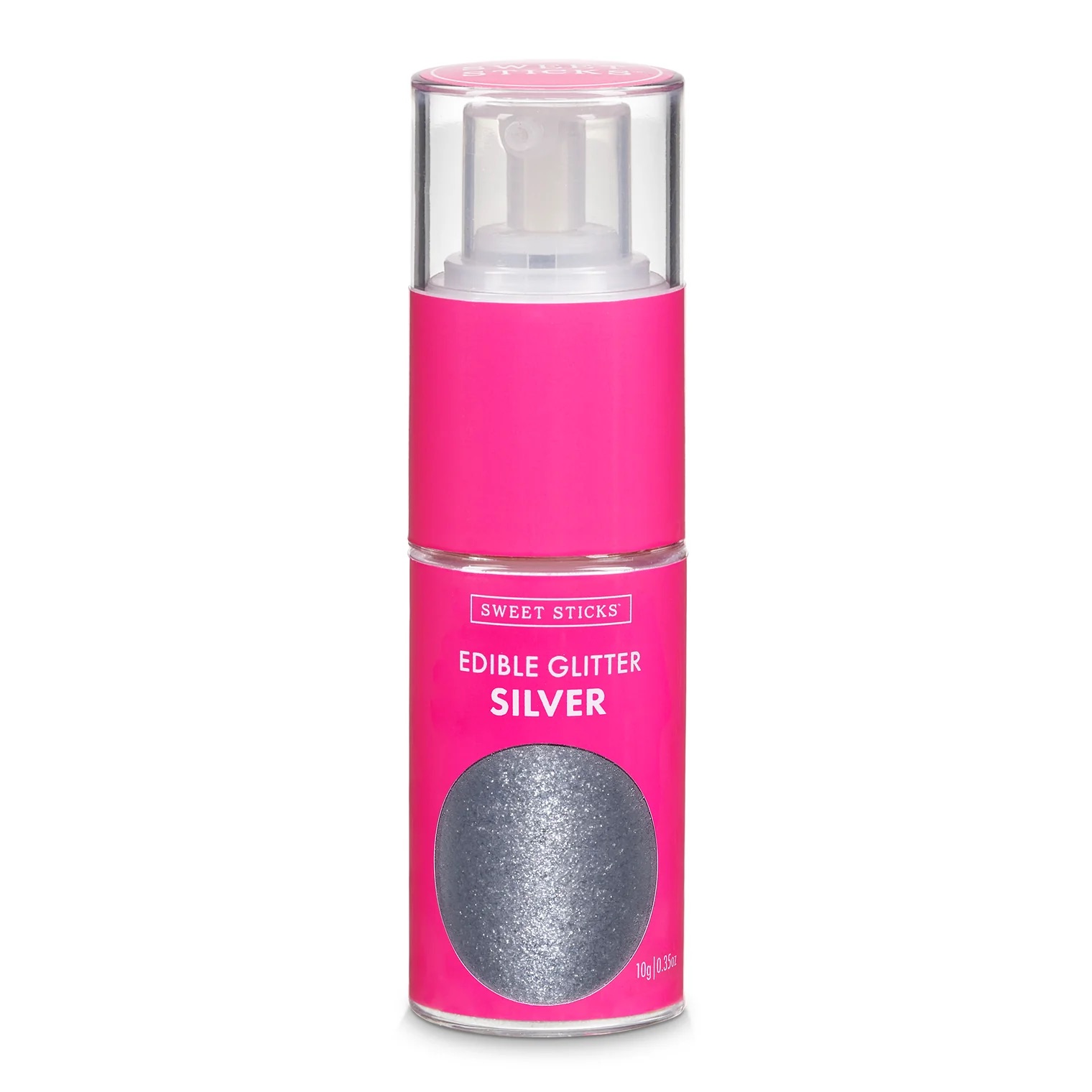 Silver Glitter Pump by Sweet Sticks - Miss Biscuit