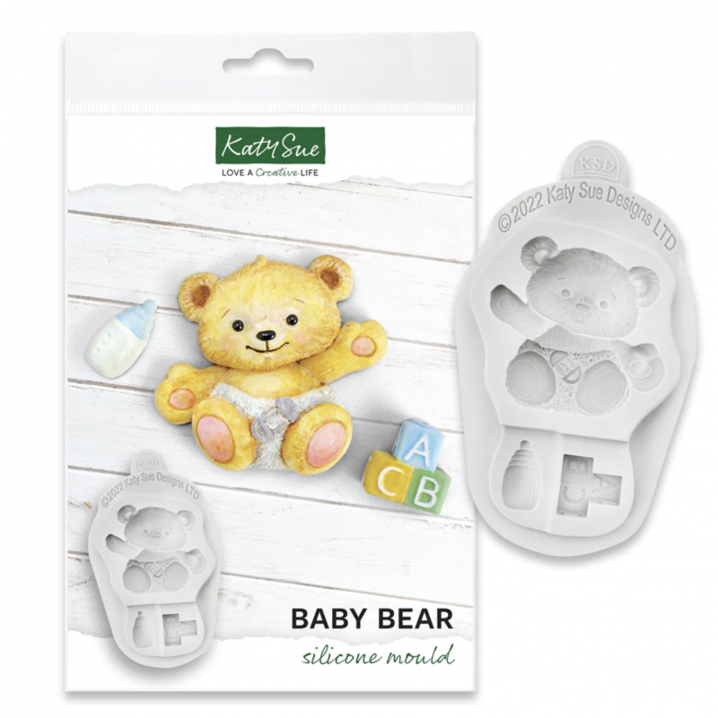 Baby Bear Silicone Mould by Katy Sue
