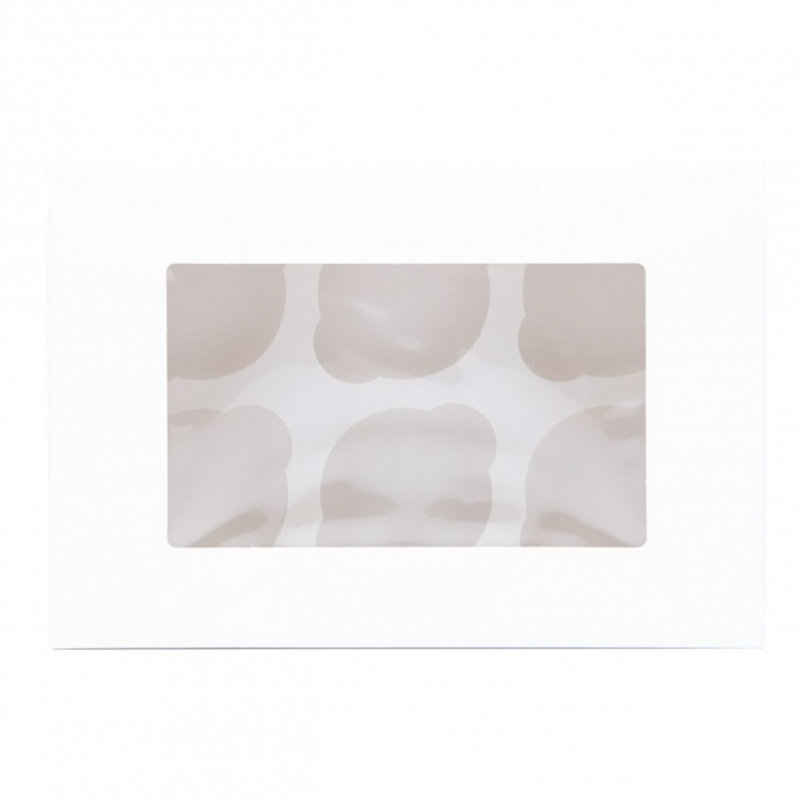 Loyal Cupcake Box With Window (Holds 6) $3.95
