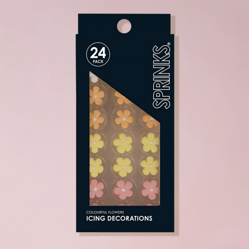 Sprinks Icing Decorations - Colourful Flowers - Image 2