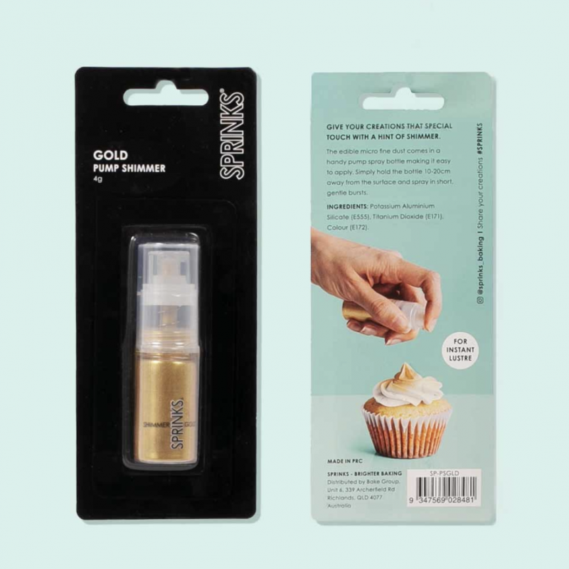 Sprinks Pump Shimmer - Gold