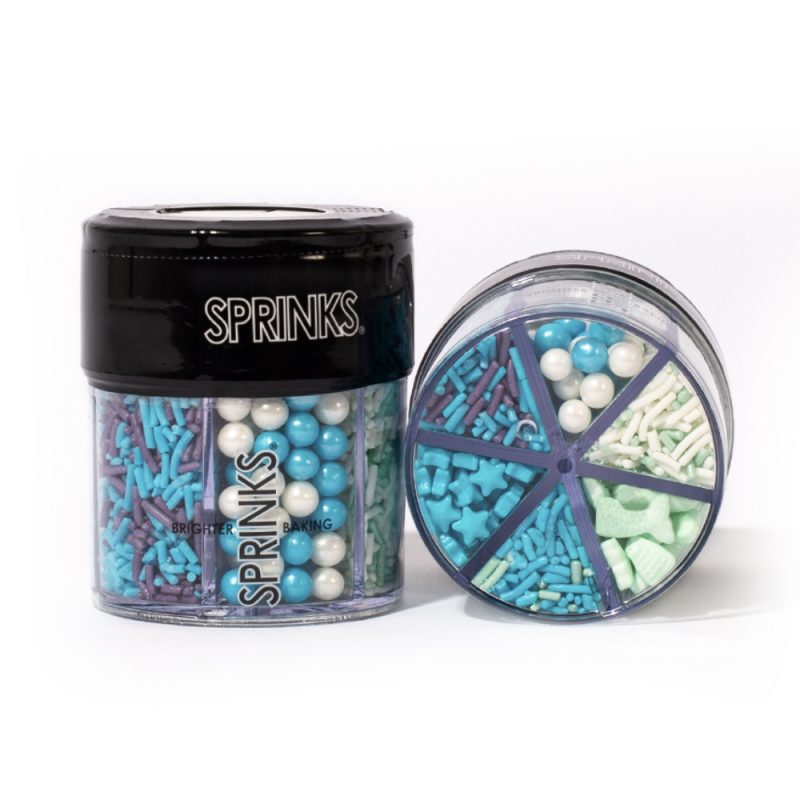 Blue Beyond 6 Cell Sprinkle Mix by Sprinks