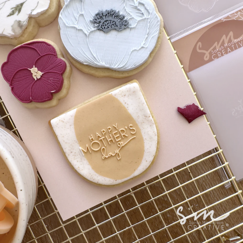 Happy Mother’s Day Mini Cookie Stamp by Sarah Maddison
