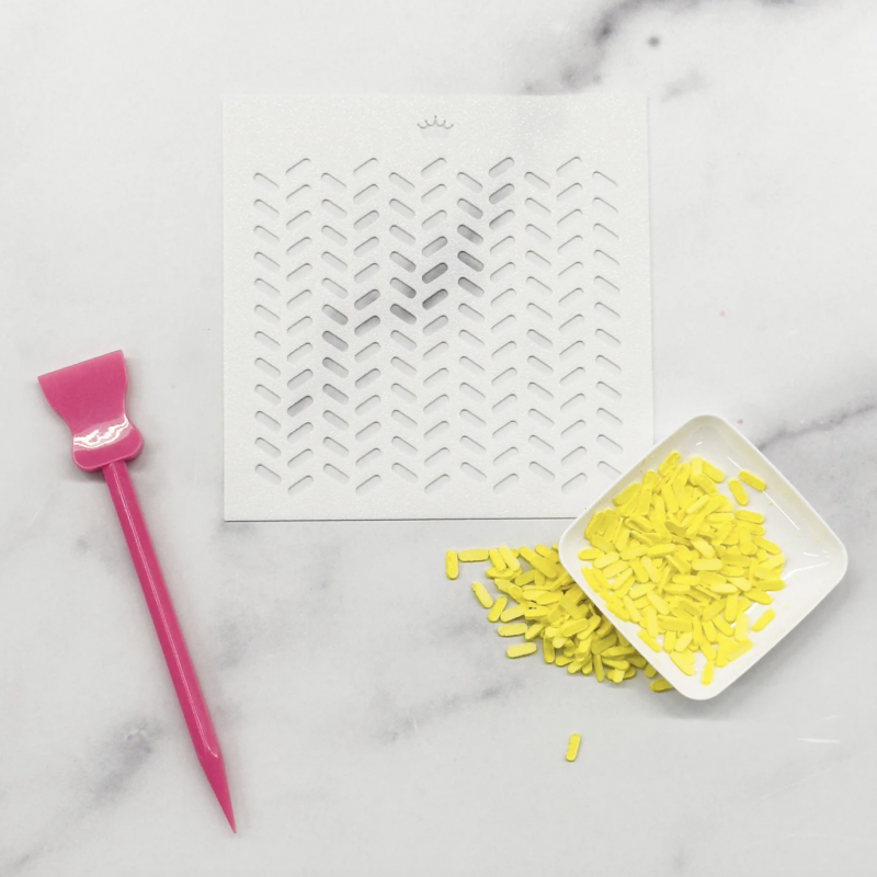 Cookie Countess Classic Sprinkle Stencil
