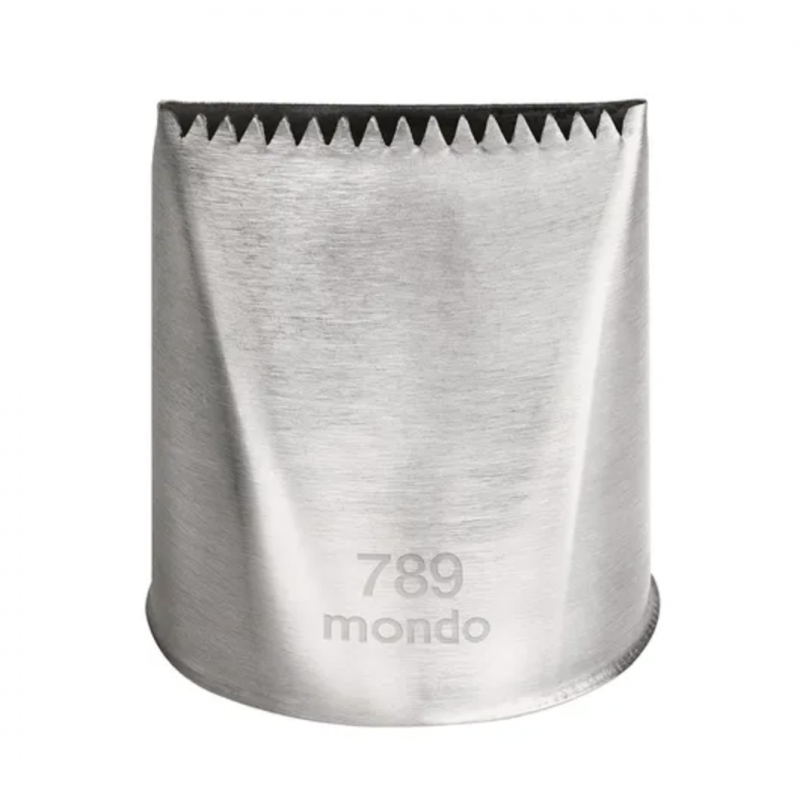Mondo #789 S/S Cake Icer/Basketweave Piping Tip