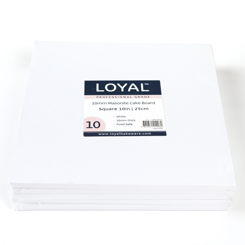 Loyal 10mm Masonsite Cake Board Square 10in