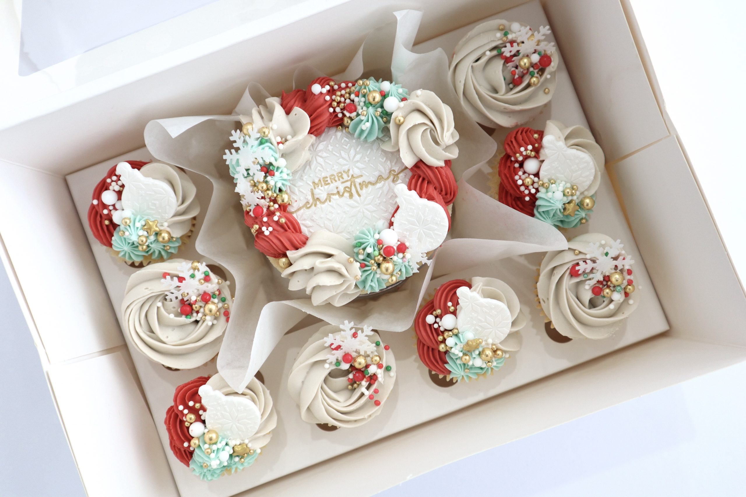 Silent Night - Christmas Cake Bento Class