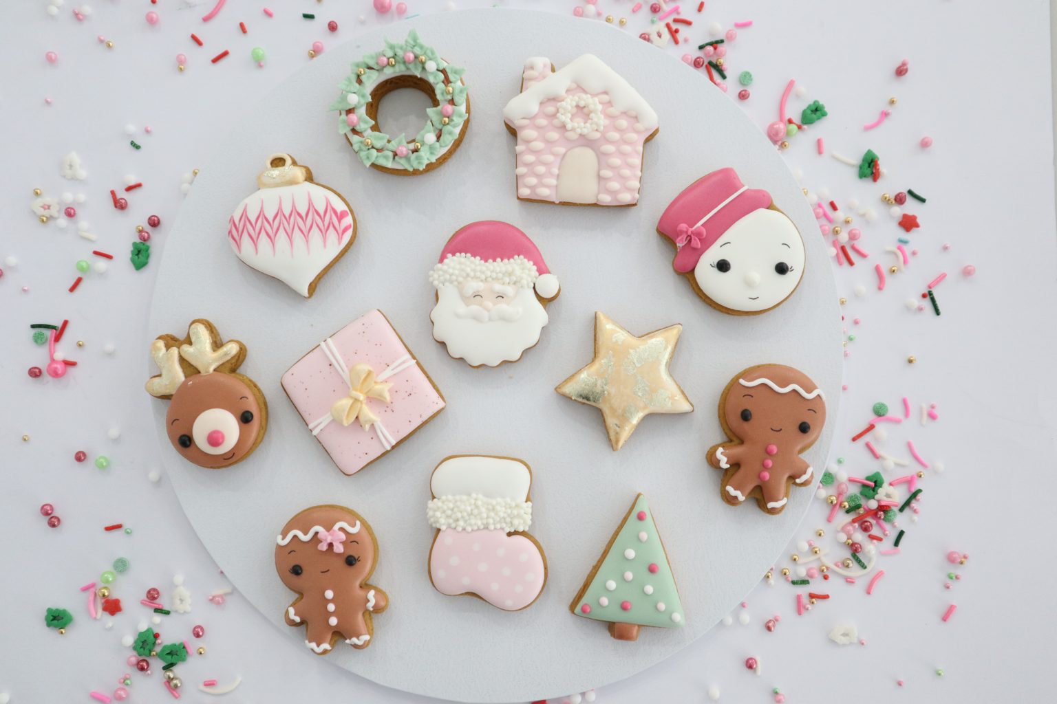 Individual Teeny Tiny Christmas Cutters Miss Biscuit
