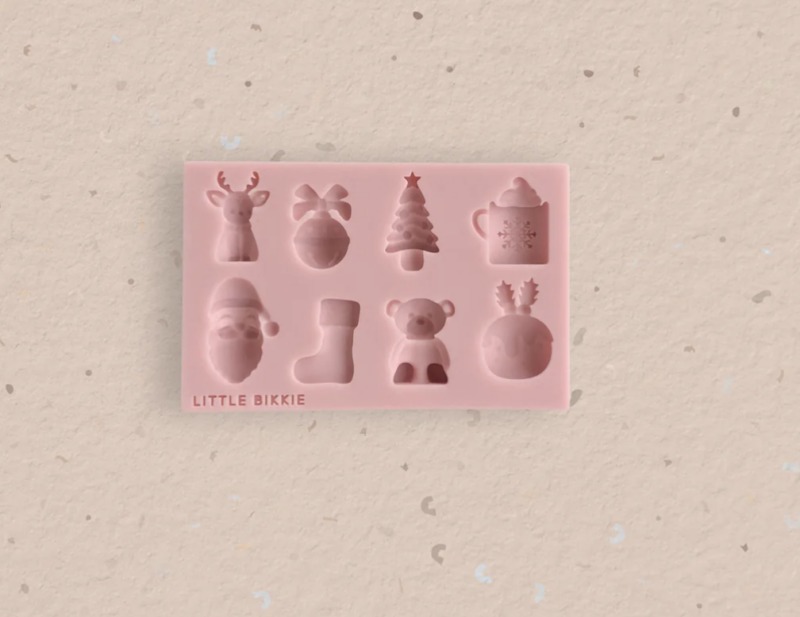 Christmas #2 Silicone Mould by Little Bikkie