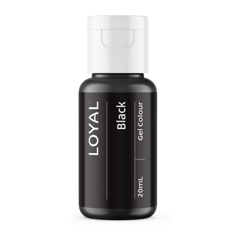 Loyal Black Gel Colour 20ml