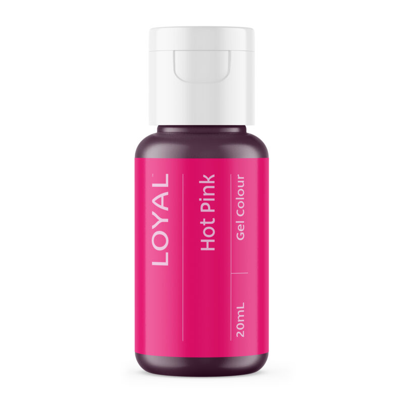 Loyal Hot Pink Gel Colour