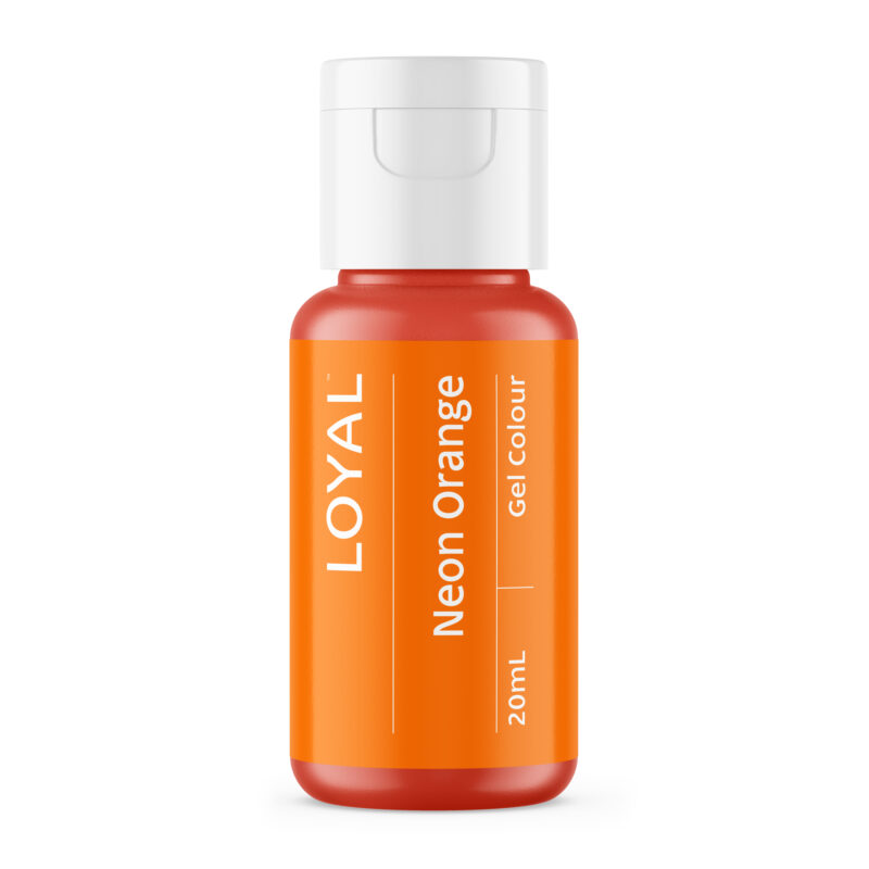 Loyal Neon Orange Gel Colour
