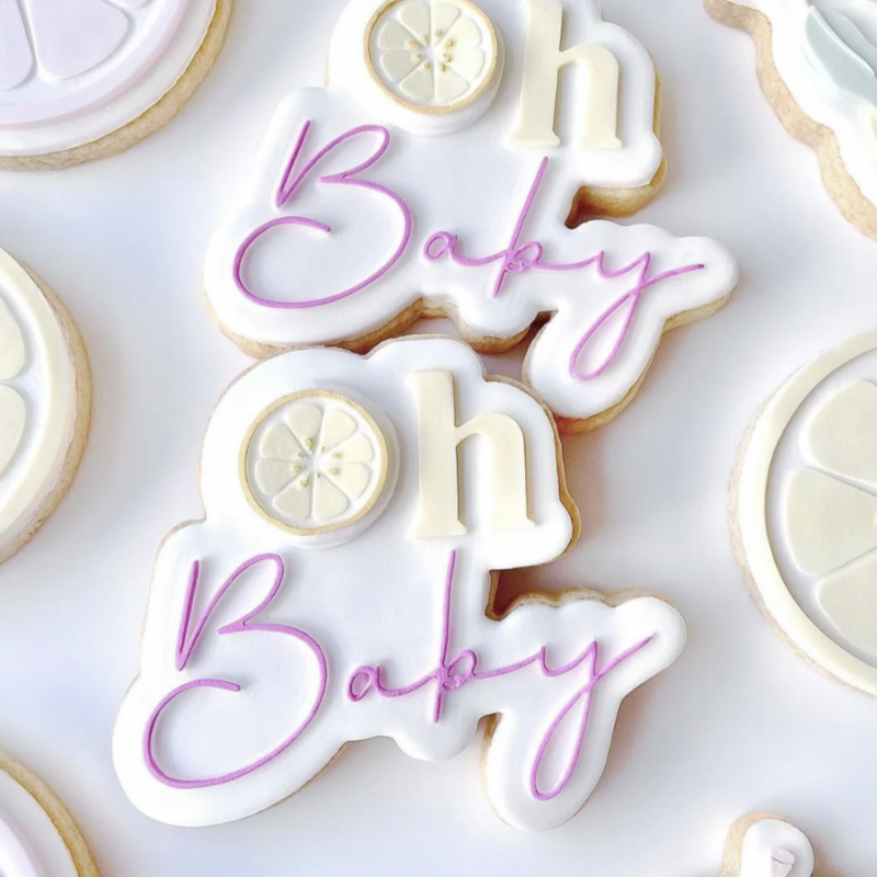 Oh Baby Debosser/Cutter or Cutter only by Boss Embossers