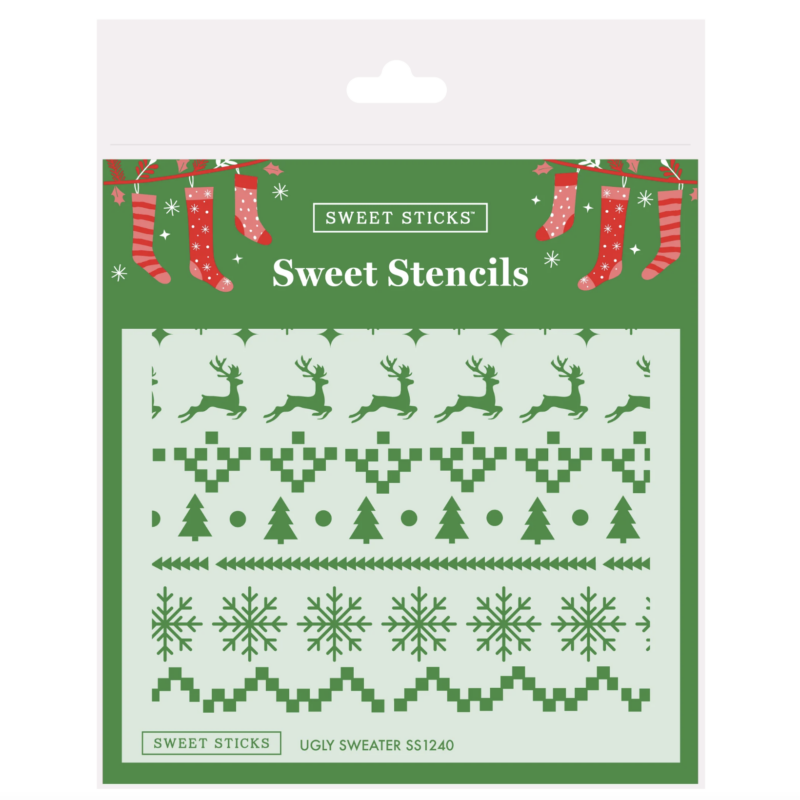 Ugly Christmas Sweater SS1240 Stencil by Sweet Sticks