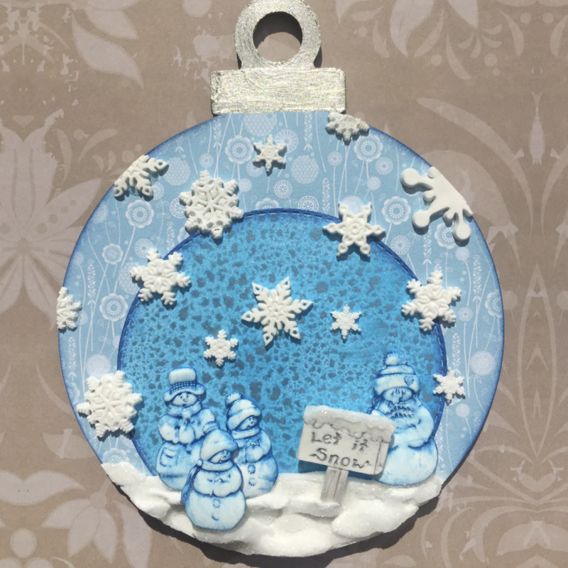 Miniature Snowflakes Silicone Mould by Katy Sue
