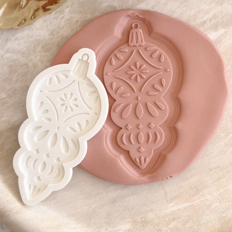 Ornament Bubble Debosser and Cutter or Cutter Only