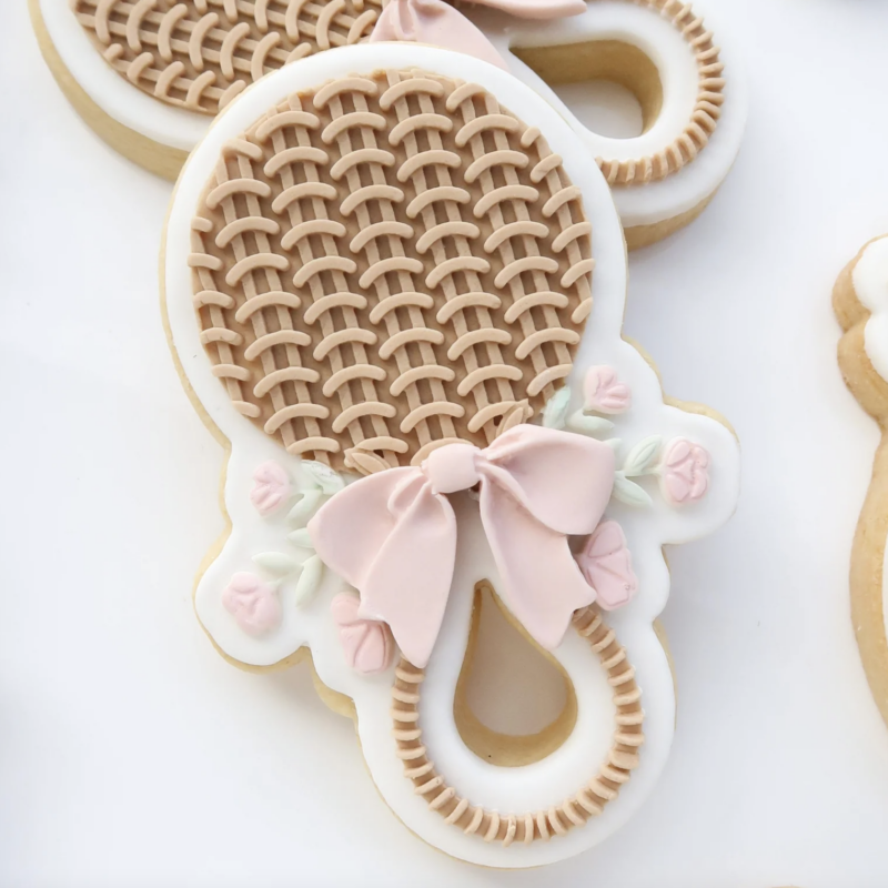 Rattan Rattle Floral Debosser/Cutter or Cutter only by Boss Embossers